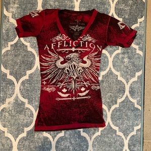 ***SOLD***Affliction shirt